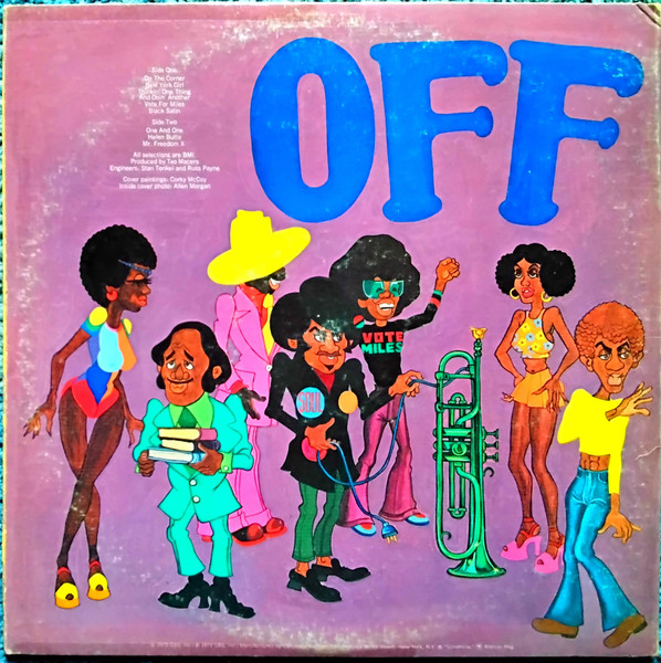 Cover zu Miles Davis - On The Corner | 1972 | Vinyl, LP, Album, Stereo | Jazz | US