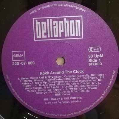 Cover zu Bill Haley And His Comets - Rock Around The Clock | Vinyl, LP, Album, Stereo, Reissue | Rock | Germany