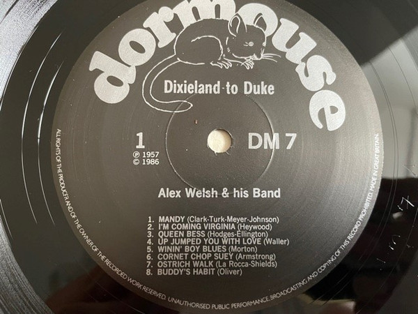 Cover zu Alex Welsh & His Band - Dixieland To Duke / The Melrose Folio | Vinyl, LP, Compilation | Jazz | UK