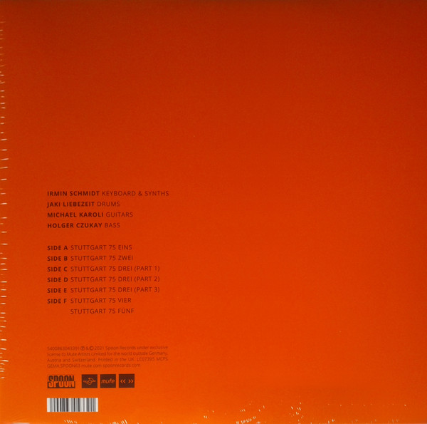 Cover zu Can - Live In Stuttgart 1975 | 2021 | Vinyl, LP, Album, Limited Edition | Rock | Europe