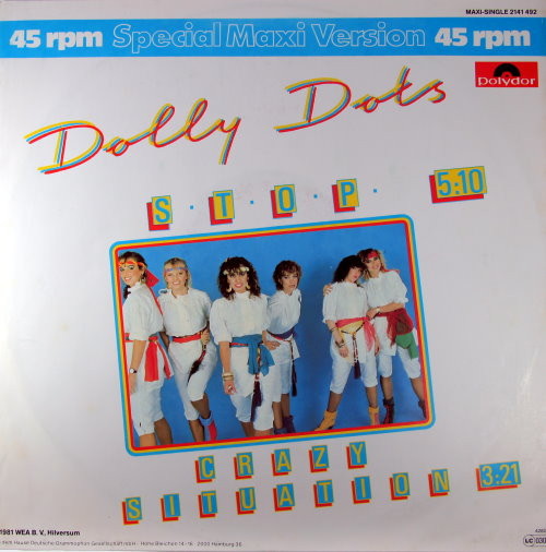 Bild Dolly Dots – S.T.O.P. | 1981 | Vinyl, 12″, 45 RPM, Maxi-Single | Electronic, Pop | Germany Schallplatten Ankauf