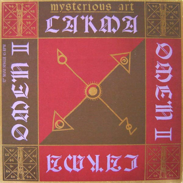Bild Mysterious Art – Carma (Omen II) | 1989 | Vinyl, Stereo, 12″, 45 RPM, Maxi-Single | Electronic | Europe Schallplatten Ankauf