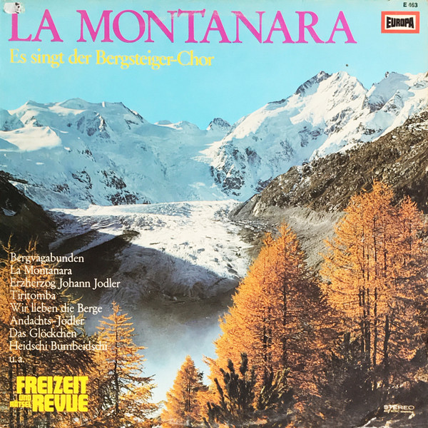 Bild Der Bergsteiger-Chor – La Montanara | Vinyl, LP | Folk, World, & Country | Germany Schallplatten Ankauf