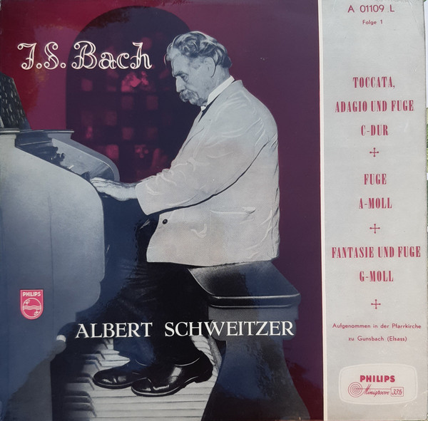 Bild Johann Sebastian Bach, Albert Schweitzer – Toccata, Adagio Und Fuge C-Dur – Fuge A-Moll – Fantasie Und Fuge G-Moll – Folge 1 | Vinyl, LP | Classical | Germany Schallplatten Ankauf