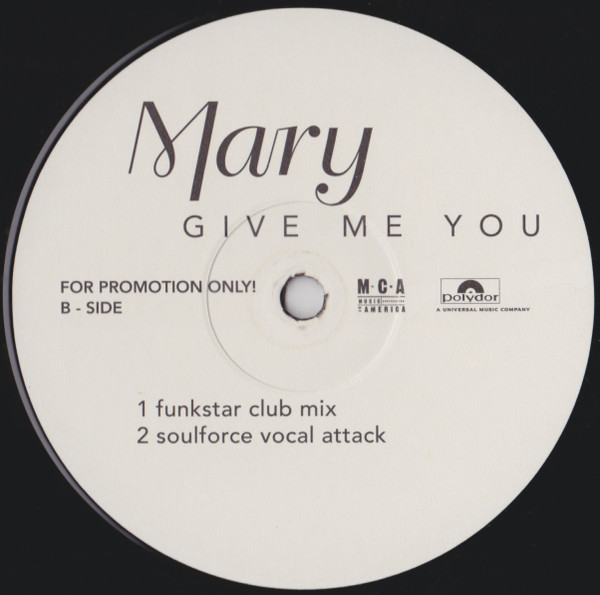 Cover zu Mary J. Blige - Give Me You (The Mixes) | 2000 | Vinyl, 12