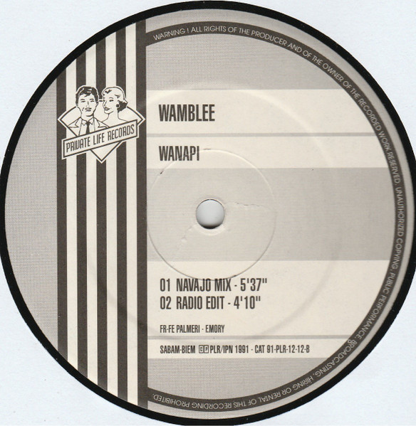 Cover zu Wamblee - Wa Na Pi | 1991 | Vinyl, 12