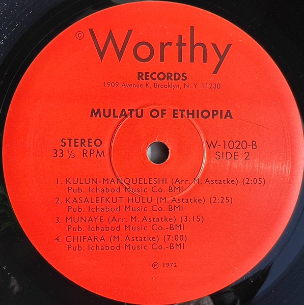 Cover zu Mulatu Astatke - Mulatu Of Ethiopia | 2003 | Vinyl, LP, Album, Reissue | Jazz, Funk / Soul, Folk, World, & Country | US