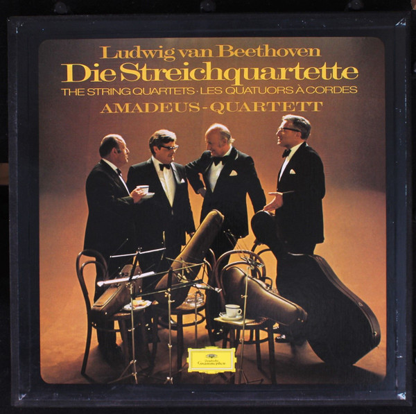 Bild Ludwig van Beethoven, Amadeus-Quartett – Die Streichquartette = The String Quartets = Les Quatuors A Cordes | 1974 | Vinyl, LP, Stereo, Reissue, Box Set, Compilation | Classical | Germany Schallplatten Ankauf