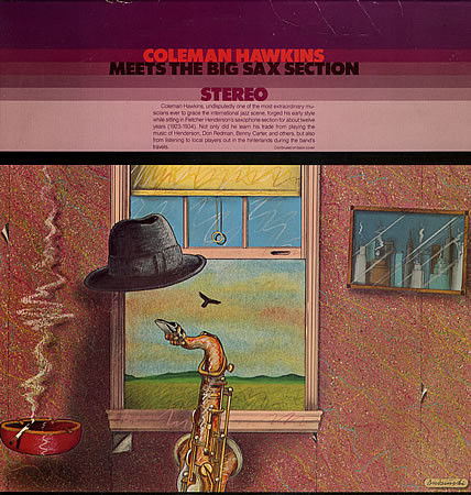 Bild Coleman Hawkins – Meets The Big Sax Section | 1979 | Vinyl, LP, Reissue | Jazz | US Schallplatten Ankauf