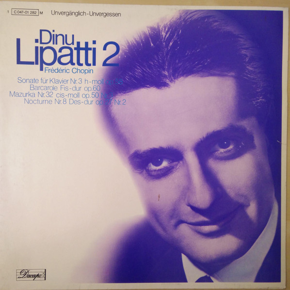 Bild Frédéric Chopin, Dinu Lipatti – Dinu Lipatti 2 –  Frédéric Chopin | Vinyl, LP | Classical | Germany Schallplatten Ankauf