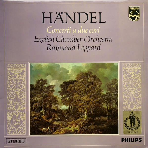 Bild Georg Friedrich Händel, English Chamber Orchestra, Leslie Pearson, Raymond Leppard – Concerti A Due Cori | Vinyl, LP | Classical | Italy Schallplatten Ankauf