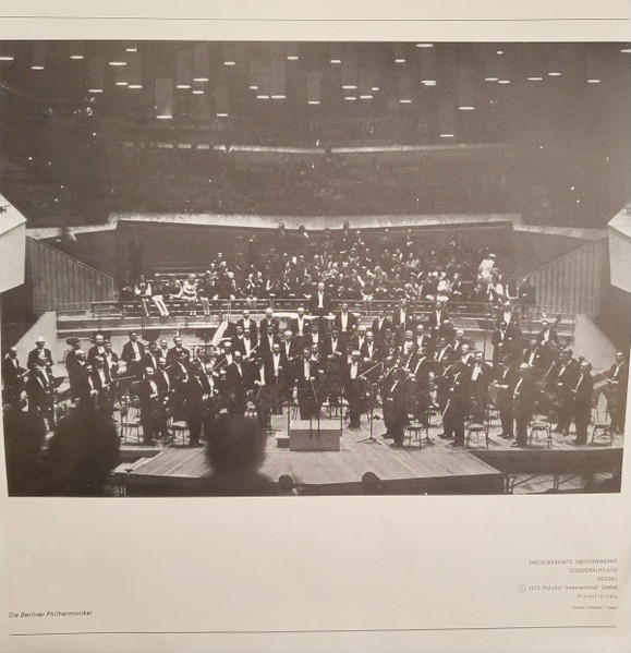Cover zu Wolfgang Amadeus Mozart - Karl Böhm / Berliner Philharmoniker - Die Sechs Großen Symphonien | 1975 | Vinyl, LP, Compilation, Box Set | Classical | Italy