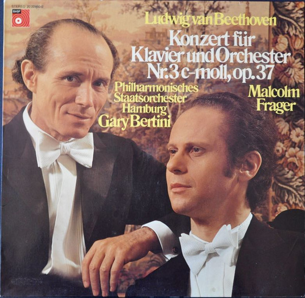 Bild Ludwig van Beethoven, Malcolm Frager, Philharmonisches Staatsorchester Hamburg, Gary Bertini – Konzert Für Klavier Und Orchester Nr. 3, C-moll, Op.37 | LP Schallplatten Ankauf