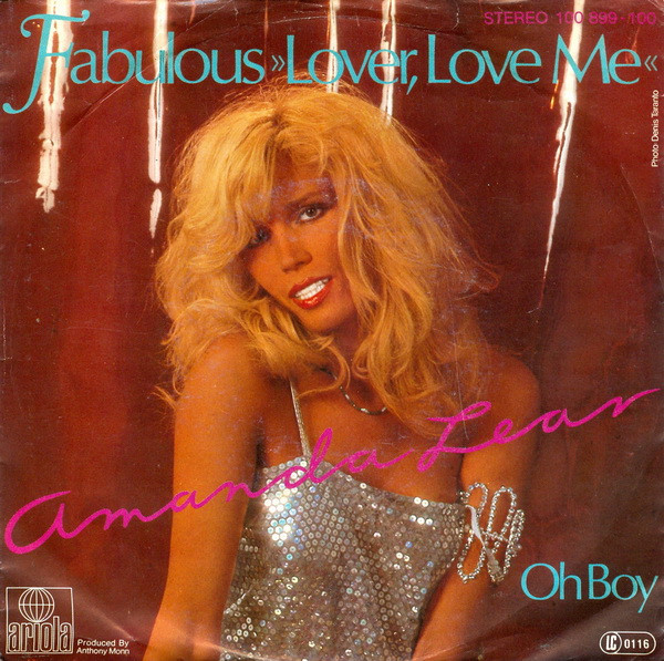 Bild Amanda Lear – Fabulous »Lover, Love Me« | 1979 | Vinyl, Stereo, 45 RPM, 7″, Single | Electronic, Pop | Germany Schallplatten Ankauf