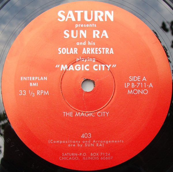 Cover zu The Sun Ra Arkestra - The Magic City | 2001 | Vinyl, LP, Album, Mono, Reissue, Limited Edition | Jazz | US