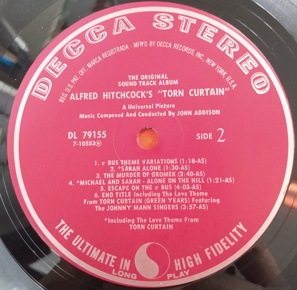 Cover zu John Addison - Alfred Hitchcock's
