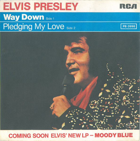 Bild Elvis Presley – Way Down | 1977 | Vinyl, Stereo, 45 RPM, 7″, Single | Rock | Germany Schallplatten Ankauf