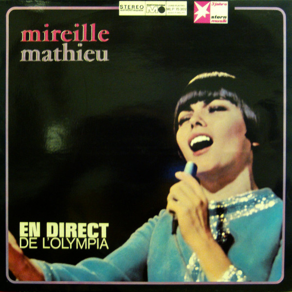 Bild Mireille Mathieu – En Direct De L’Olympia | 1968 | Vinyl, LP, Album, Stereo | Pop | Germany Schallplatten Ankauf