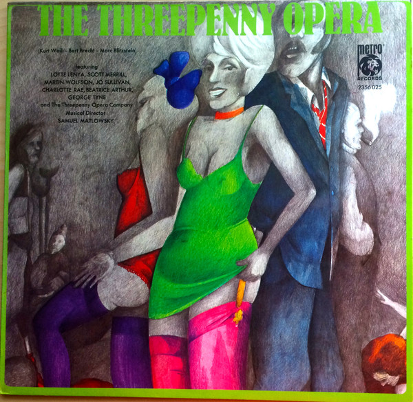 Bild Lotte Lenya, Scott Merrill, Martin Wolfson, Jo Sullivan (2), Charlotte Rae, Beatrice Arthur, George Tyne, Samuel Matlowsky – The Threepenny Opera | Classical, Stage & Screen Schallplatten Ankauf