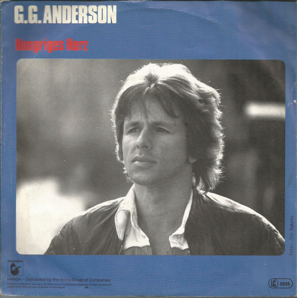 Bild G.G. Anderson – Hungriges Herz | 1984 | Vinyl, 45 RPM, 7″, Single | Pop | Europe Schallplatten Ankauf