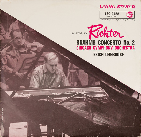 Bild Sviatoslav Richter, Johannes Brahms, Chicago Symphony Orchestra, Erich Leinsdorf – Brahms Concerto No. 2 | Vinyl, LP, Album, Stereo, Repress | Classical | Germany Schallplatten Ankauf
