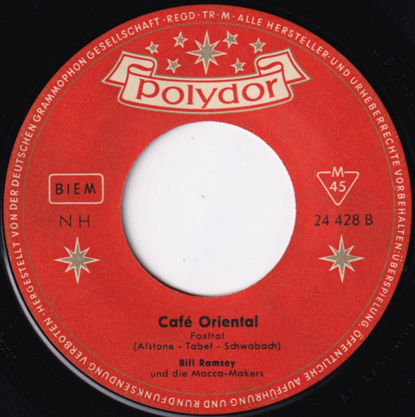 Cover zu Bill Ramsey - Pigalle / Café Oriental | 1961 | Vinyl, 45 RPM, 7