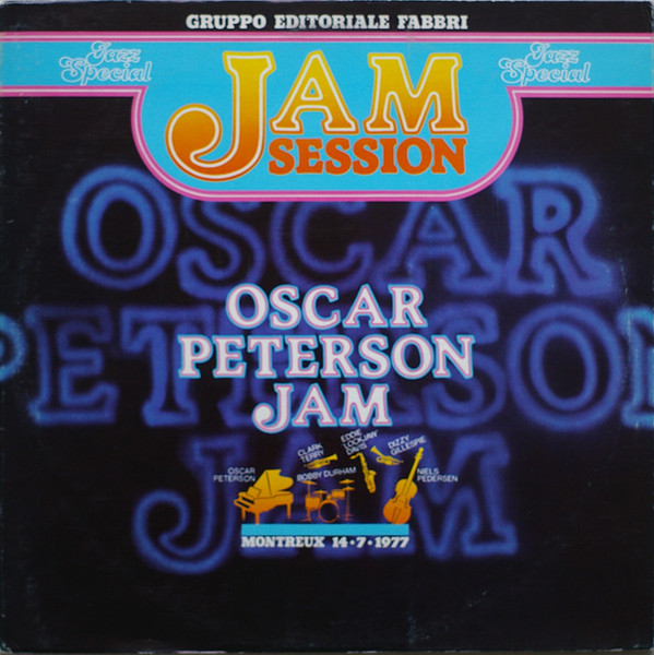 Bild Oscar Peterson – Oscar Peterson Jam | 1981 | Vinyl, LP, Compilation, Remastered | Jazz | Italy Schallplatten Ankauf