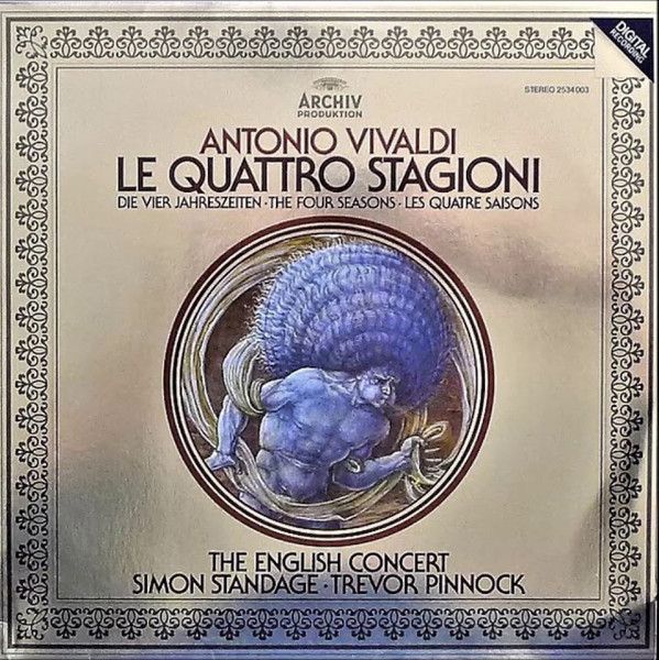 Bild Antonio Vivaldi, The English Concert, Simon Standage ∙ Trevor Pinnock – Le Quattro Stagioni | 1982 | Vinyl, LP, Stereo | Classical | Germany Schallplatten Ankauf