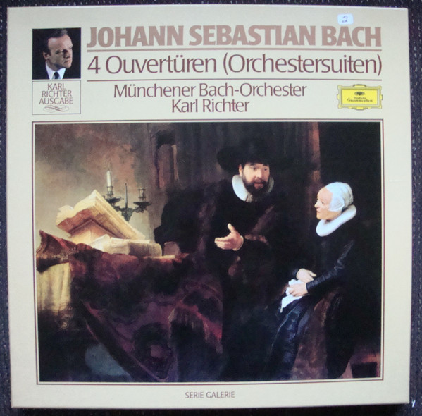 Bild Johann Sebastian Bach, Münchener Bach-Orchester, Karl Richter – 4 Ouvertüren (Orchestersuiten) | Vinyl, LP, Reissue, Box Set | Classical | Germany Schallplatten Ankauf