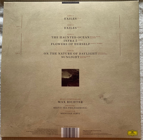 Cover zu Max Richter - Exiles | Vinyl, Album, Stereo, 12