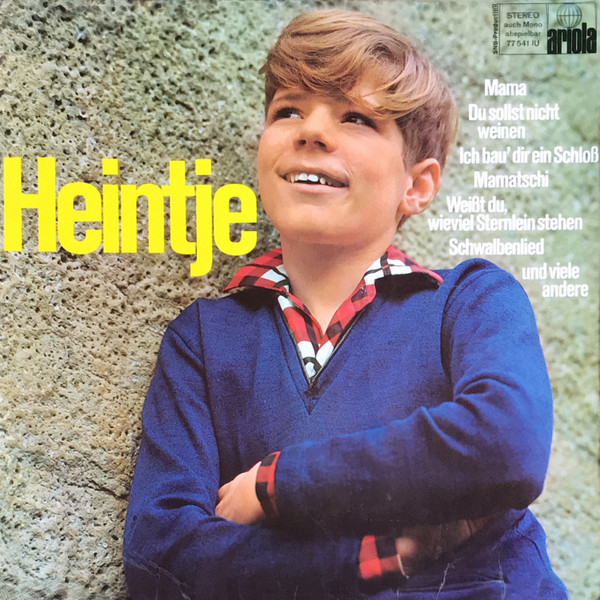 Bild Heintje – Heintje | 1968 | Vinyl, LP, Album, Stereo | Pop | Germany Schallplatten Ankauf