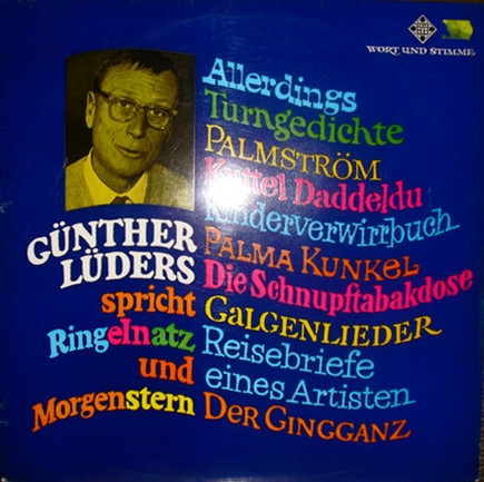 Bild Günther Lüders – Günther Lüders Spricht Ringelnatz Und Morgenstern | Vinyl, LP, Album, Mono | Non-Music | Germany Schallplatten Ankauf