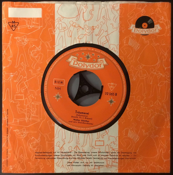 Cover zu Walter Günther Und Sein Streichorchester - Largo / Träumerei | Vinyl, 45 RPM, 7