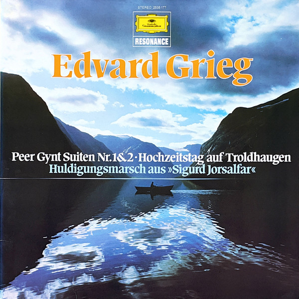 Bild Edvard Grieg – Peer Gynt Suiten Nr.1&2 • Hochzeitstag Auf Troldhaugen / Huldigungsmarsch Aus »Sigurd Jorsalfar« | Vinyl, LP, Stereo, Reissue, Compilation | Classical | Germany Schallplatten Ankauf