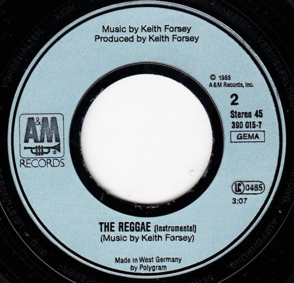 Cover zu Wang Chung / Keith Forsey - Fire In The Twilight | 1985 | Vinyl, 45 RPM, 7