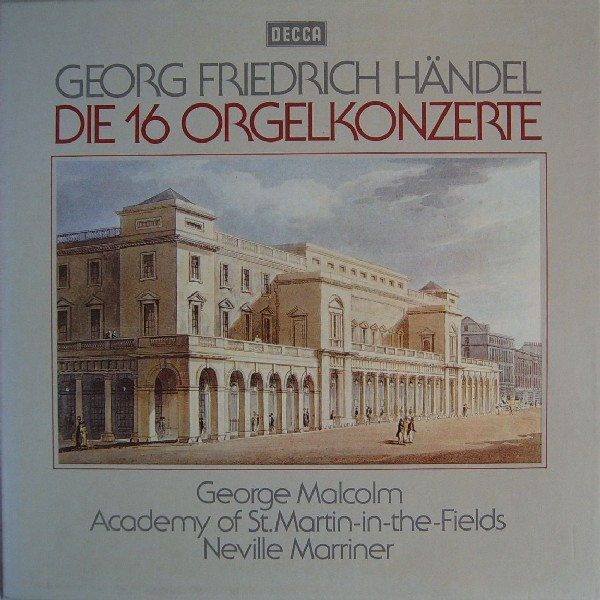 Bild Georg Friedrich Händel – George Malcolm, The Academy Of St. Martin-in-the-Fields, Sir Neville Marriner – Die 16 Orgelkonzerte | 1976 | Box Set, Vinyl, LP | Classical | Germany Schallplatten Ankauf