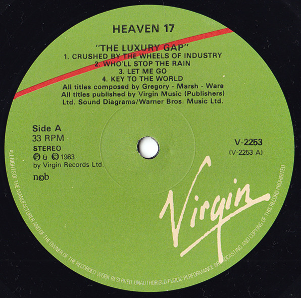Cover zu Heaven 17 - The Luxury Gap | Vinyl, LP, Album | Pop | Scandinavia