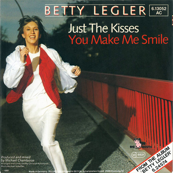 Bild Betty Legler – Just The Kisses | 1981 | Vinyl, Stereo, 45 RPM, 7″ | Pop | Germany Schallplatten Ankauf