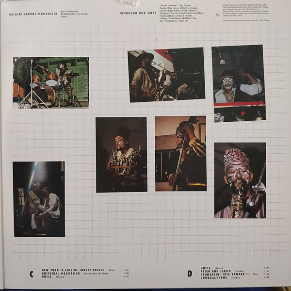 Cover zu The Art Ensemble Of Chicago - Urban Bushmen | 1982 | Vinyl, LP, Album | Jazz | Europe