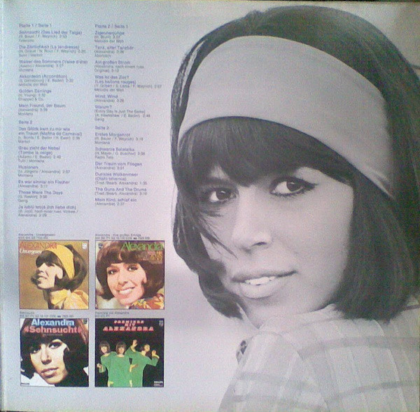 Cover zu Alexandra (7) - Stimme Der Sehnsucht - Die Alexandra Story | 1972 | Vinyl, LP, Stereo, Compilation | Pop | Germany
