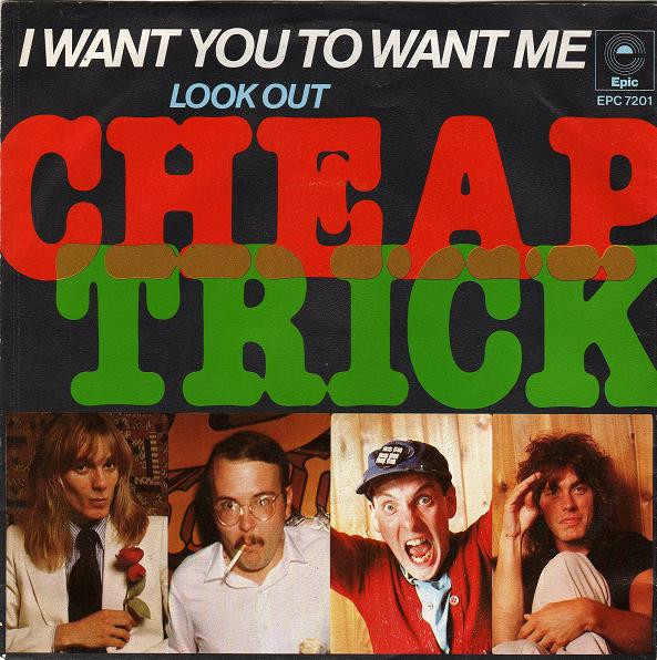 Bild Cheap Trick – I Want You To Want Me | 1979 | Vinyl, Stereo, 45 RPM, 7″, Single | Rock | Germany Schallplatten Ankauf