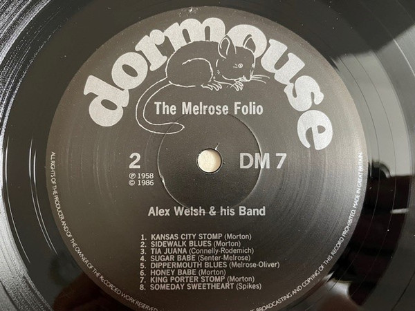 Cover zu Alex Welsh & His Band - Dixieland To Duke / The Melrose Folio | Vinyl, LP, Compilation | Jazz | UK
