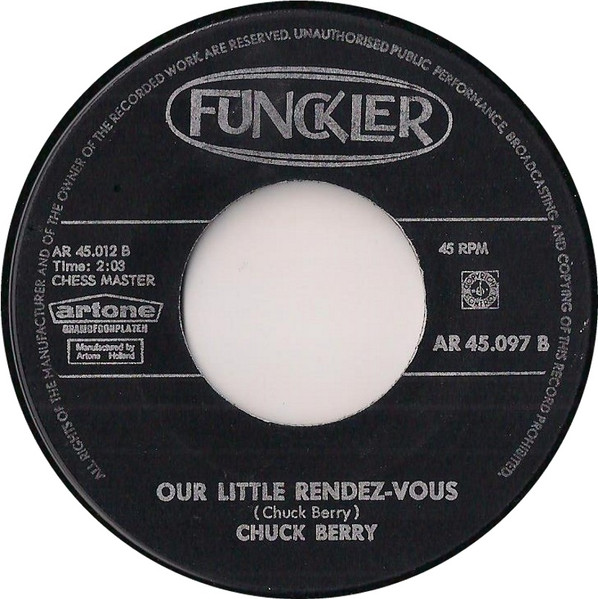 Cover zu Chuck Berry - Jaguar And Thunderbird / Our Little Rendez-Vous | Vinyl, 45 RPM, 7
