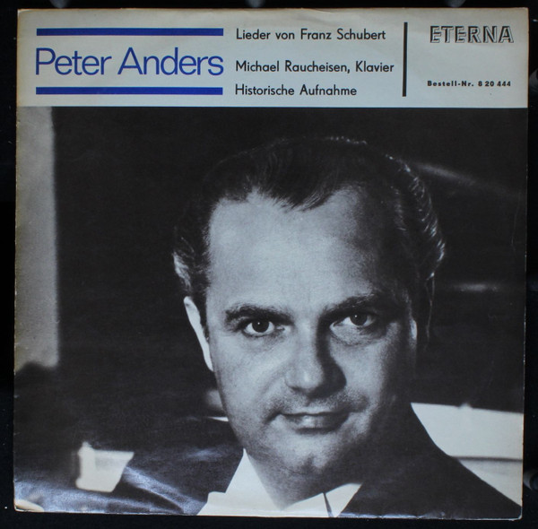 Bild Peter Anders (2), Franz Schubert, Michael Raucheisen – Lieder Von Franz Schubert | Vinyl, LP, Mono | Classical | German Democratic Republic (GDR) Schallplatten Ankauf