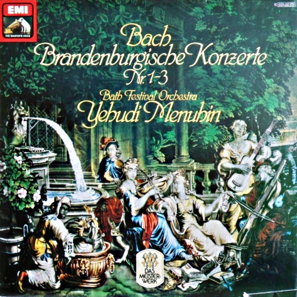 Bild Johann Sebastian Bach, Yehudi Menuhin, Bath Festival Orchestra – Brandenburgische Konzerte Nr. 1-3 | 1985 | Vinyl, LP, Album, Reissue | Classical | Germany Schallplatten Ankauf