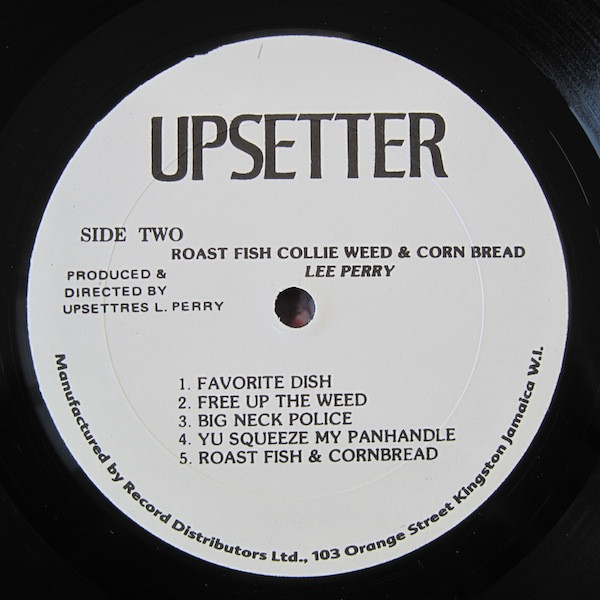 Cover zu Lee Perry - Roast Fish Collie Weed & Corn Bread | Vinyl, LP, Album, Reissue | Reggae | US