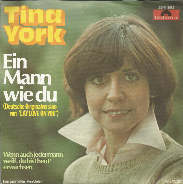 Bild Tina York – Ein Mann Wie Du | 1978 | Vinyl, Stereo, 45 RPM, 7″, Single | Pop | Germany Schallplatten Ankauf