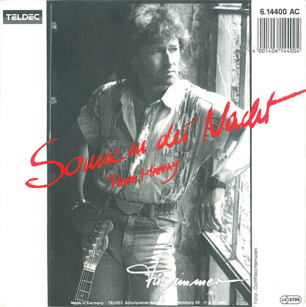 Bild Peter Maffay – Sonne In Der Nacht | 1985 | Vinyl, Stereo, 45 RPM, 7″, Single | Rock | Germany Schallplatten Ankauf