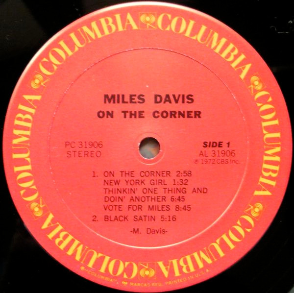Cover zu Miles Davis - On The Corner | Vinyl, LP, Album, Reissue | Jazz | US
