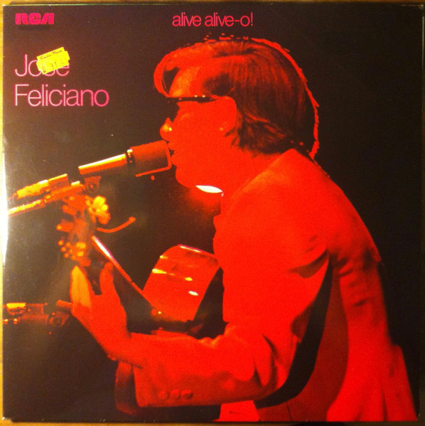 Bild José Feliciano – Alive Alive-o! Live At London Palladium | Vinyl, LP, Album, Stereo, Reissue | Latin, Folk, World, & Country | Germany Schallplatten Ankauf